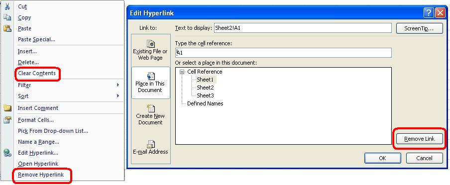 Excel Hyperlink